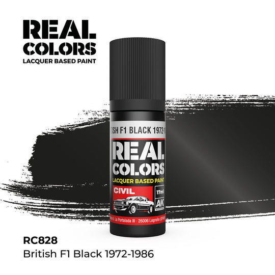 Real Colors: British F1 Black 1972-1986 17 ml.