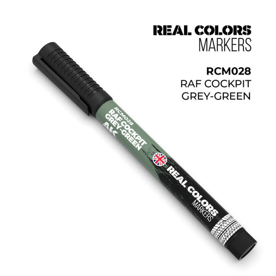 Real Colors Markers: RAF COCKPIT GREY-GREEN
