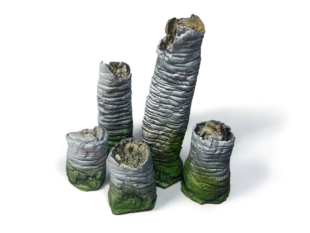 Vallejo Scenics: Broken Palm Trunks