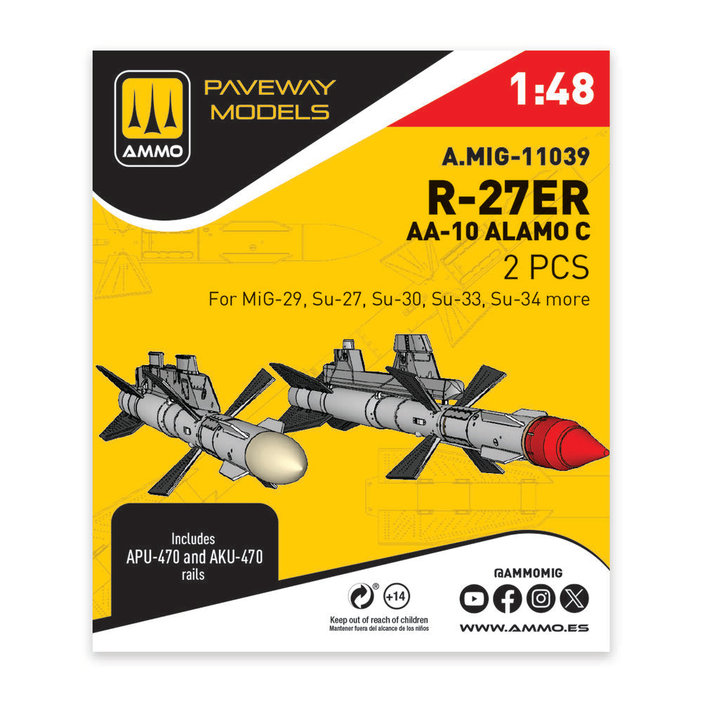R-27ER - AA-10 Alamo C (2 pcs)