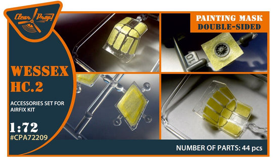 Wessex HC.2 double-sided painting mask for Airfix kit