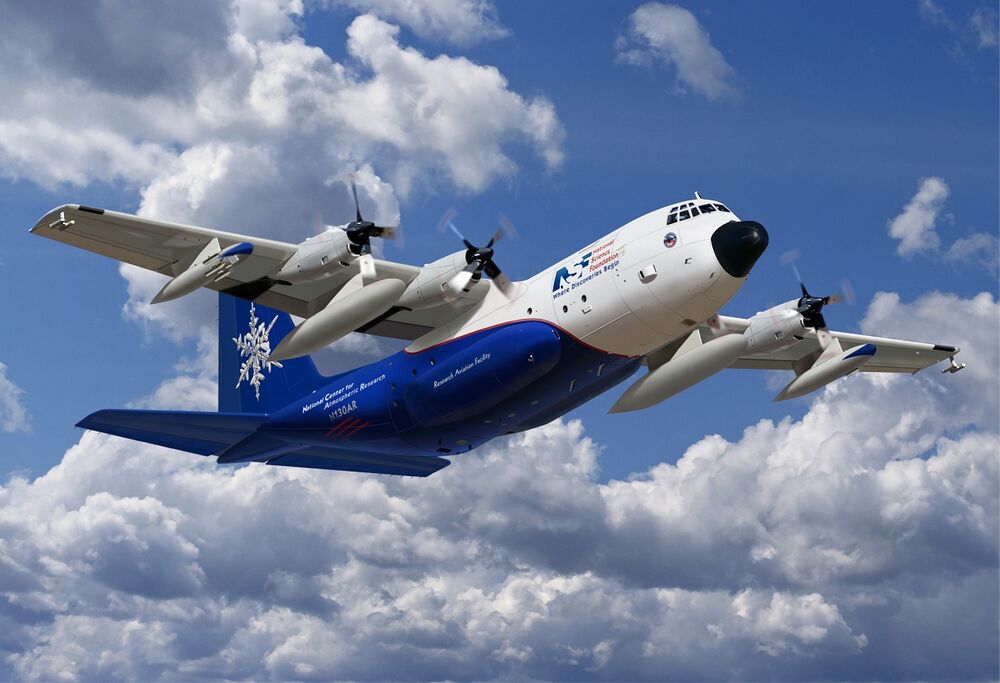 EC-130Q research aircraft