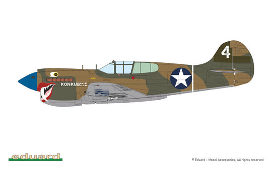 P-40K short tail
