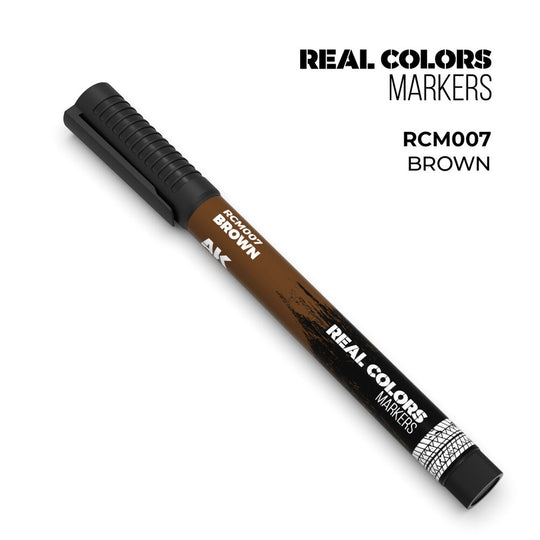Real Colors Markers: BROWN