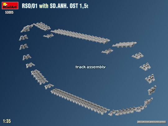 RSO/01 with Trailer Sd.Anh. Ost 1,5 t
