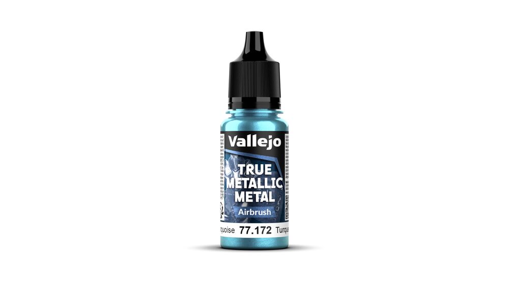 True Metallic Metal: Hydra Turquoise Paint Set (4)