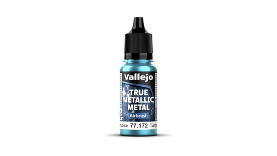 True Metallic Metal: Hydra Turquoise Paint Set (4)