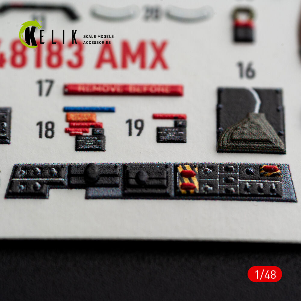 AMX - interior 3D decals for Hobby Boss