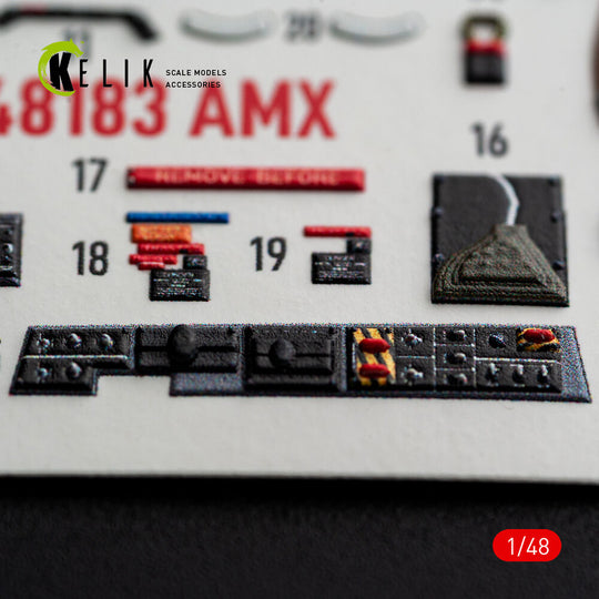 AMX - interior 3D decals for Hobby Boss