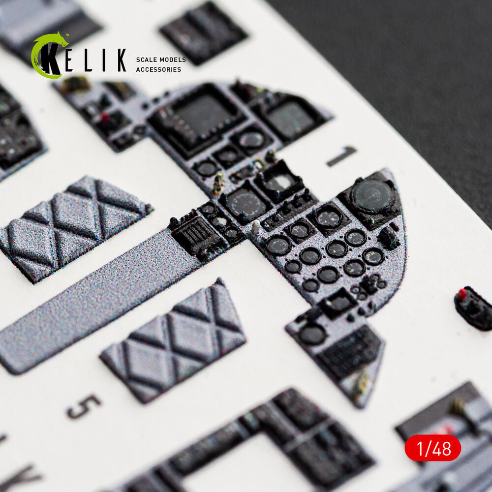 F-15J (Late) - interior 3D decals for Hasegawa