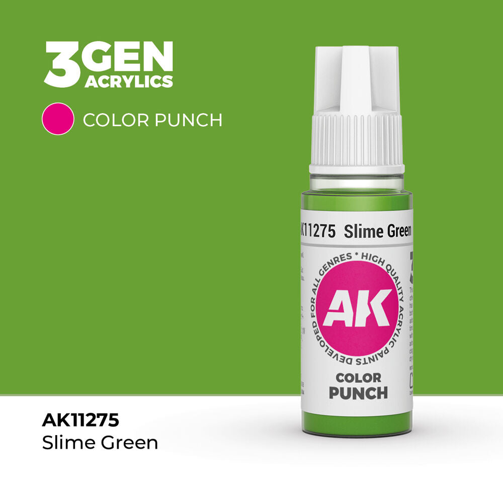 Slime green COLOR PUNCH 17 ml