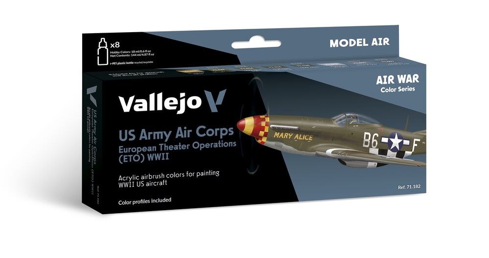 Model Air: US Army Air Corps European Theater Op. (ETO) WWII 18 ml
