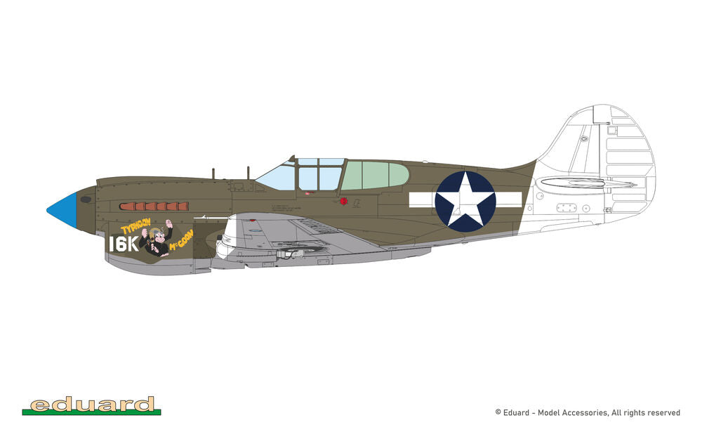 P-40K short tail