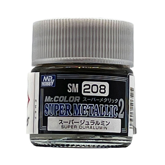 Mr Hobby -Gunze Mr. Color Super Metallic Colors II (10 ml) Super Duralumin