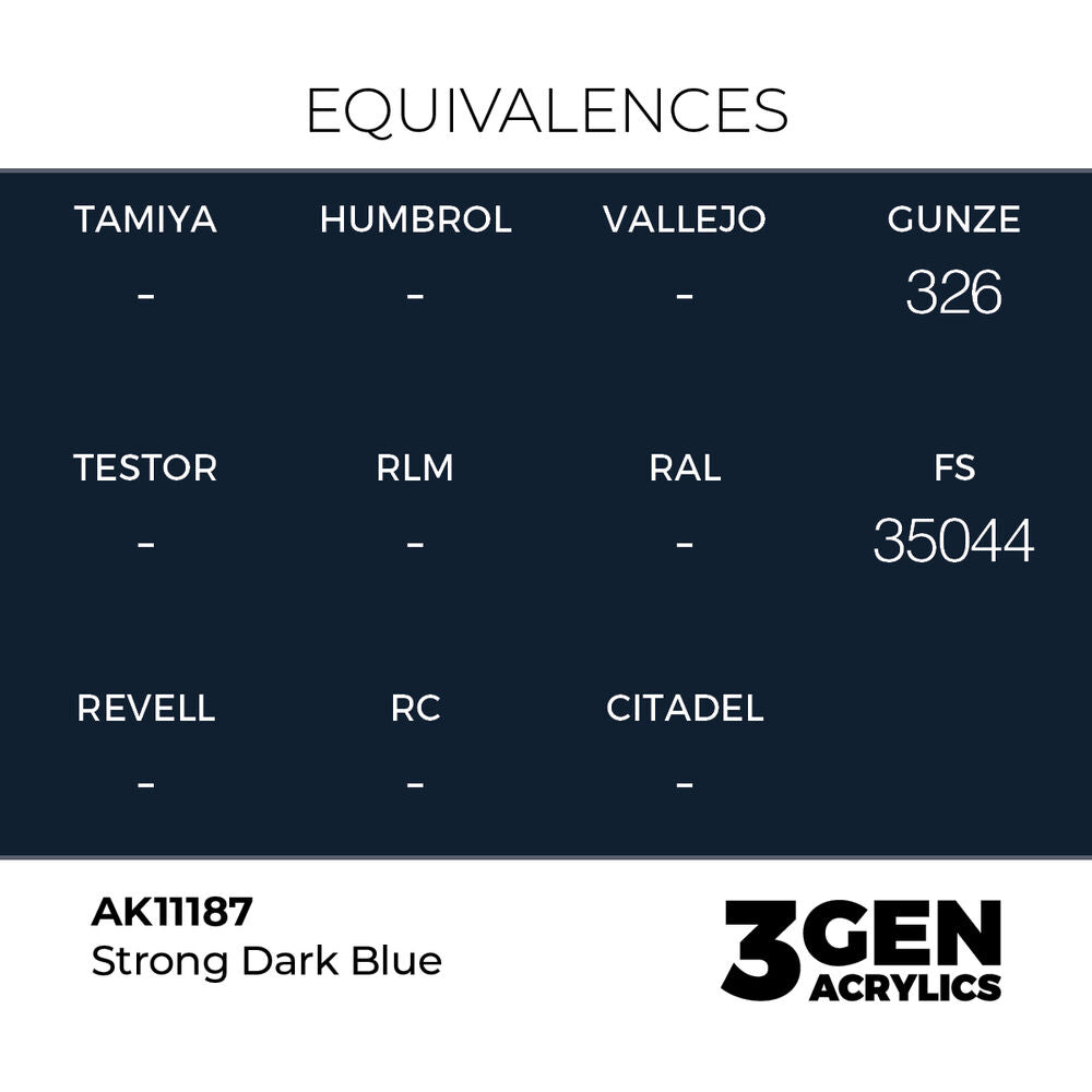 Strong Dark Blue 17ml