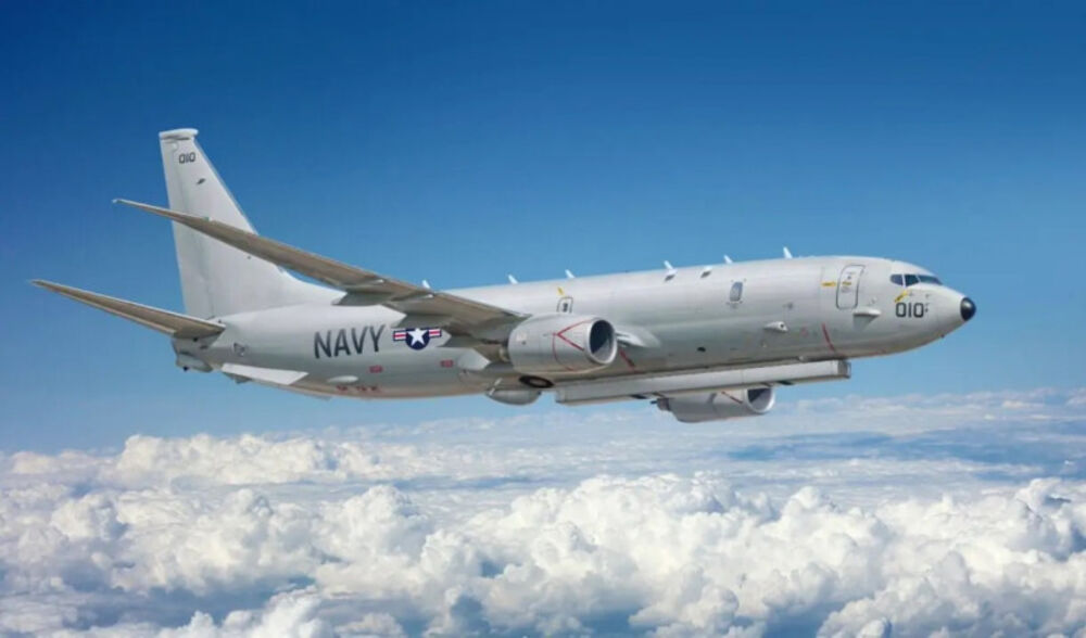 Boeing P-8A Poseidon with AN /APS-154 (AAS)