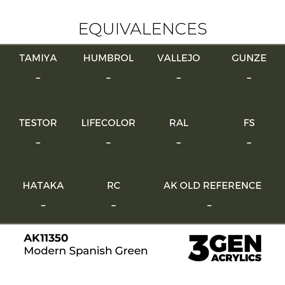 Modern Spanish Green