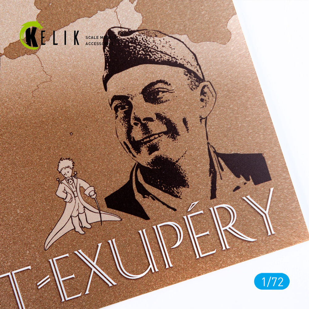 Saint-Exupery - Base - Acrylic 3 mm (180 x 357 mm) (210 g)
