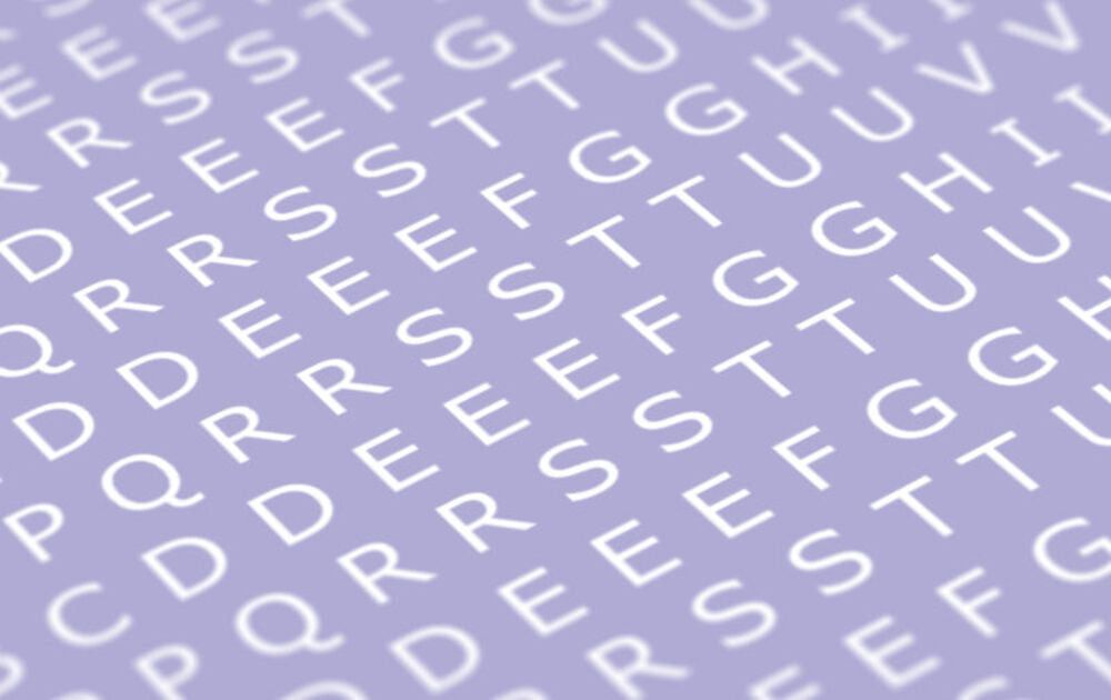 Decal Letters (UPPERCASE) - 3mm, white, type 1