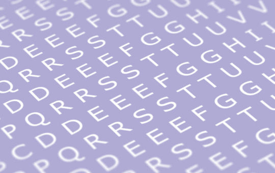 Decal Letters (UPPERCASE) - 3mm, white, type 1