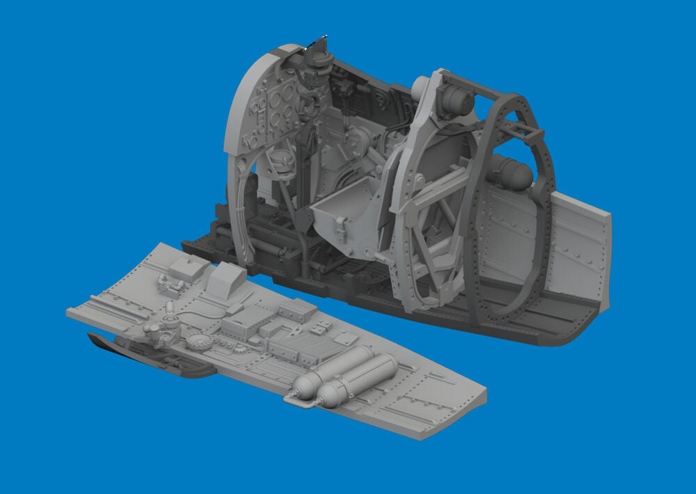 Spitfire Mk.Vb cockpit PRINT for Eduard