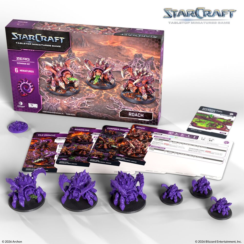 StarCraft Roach - Zerg - Expansion Set