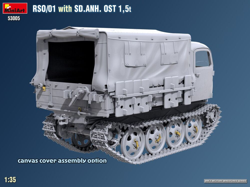 RSO/01 with Trailer Sd.Anh. Ost 1,5 t