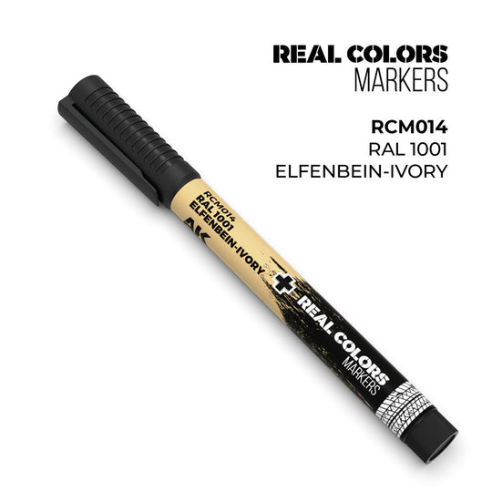 Real Colors Markers: RAL 1001 ELFENBEIN-IVORY
