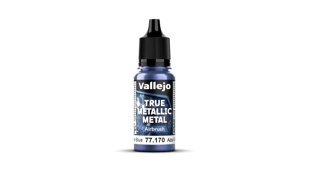 True Metallic Metal: Ultramarine Blue Paint Set (4)