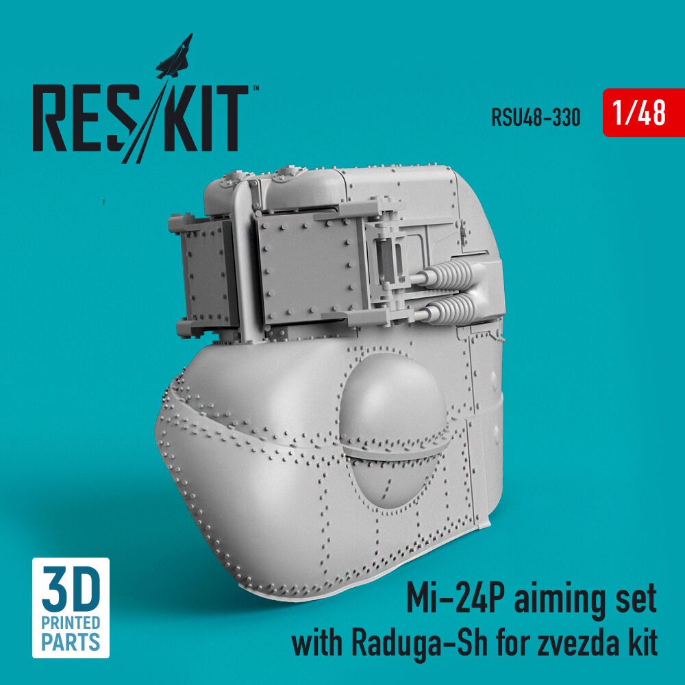 Mi-24P aiming set with Raduga-Sh for zvezda kit (3D Printed)
