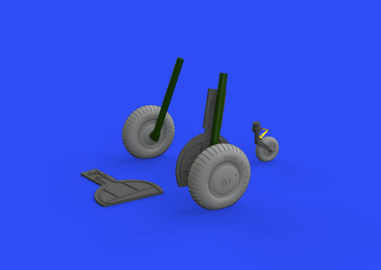 Bf 108 wheels for Eduard