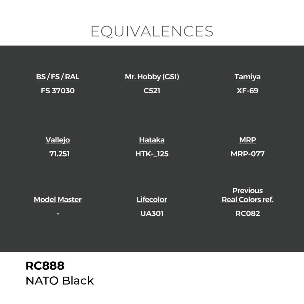 Real Colors: NATO Black 17 ml.