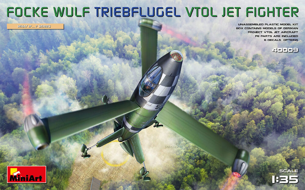 Focke Wulf Triebflugel (VTOL) Jet Fighter