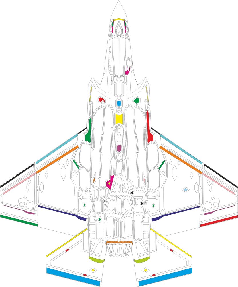 F-35C RAM panels  TAMIYA