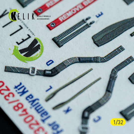 F-4D - interior 3D decals for Tamiya kit