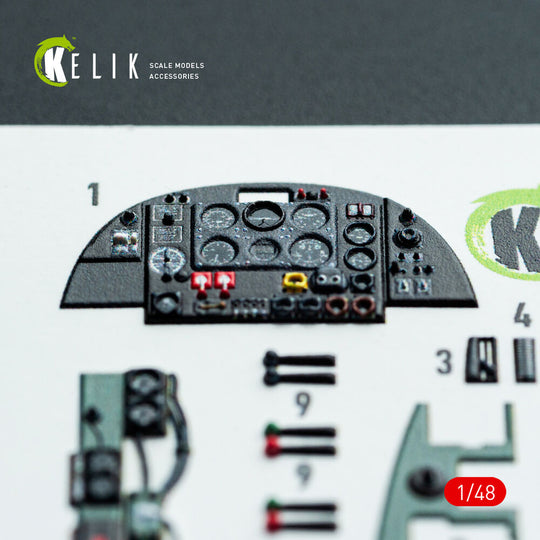 Bristol Beaufighter Mk.VI - interior 3D decals for Tamiya kit