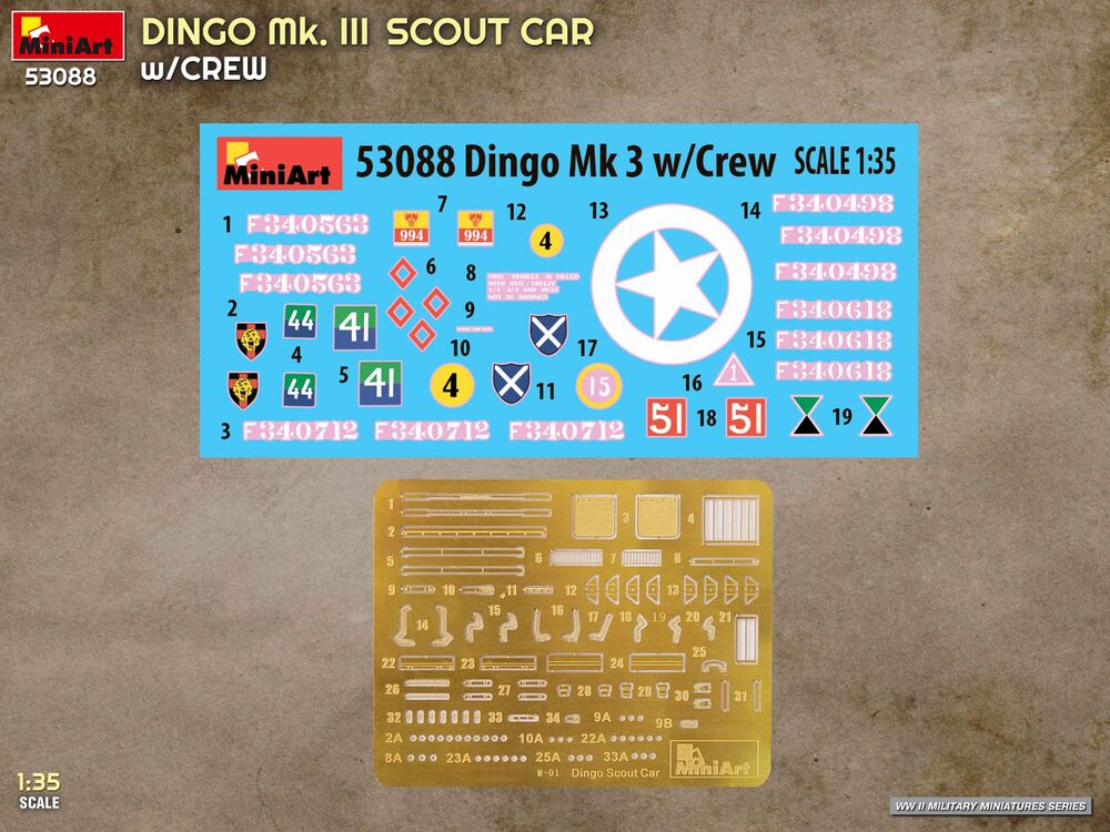 Dingo Mk. III Scout Car w/ Crew