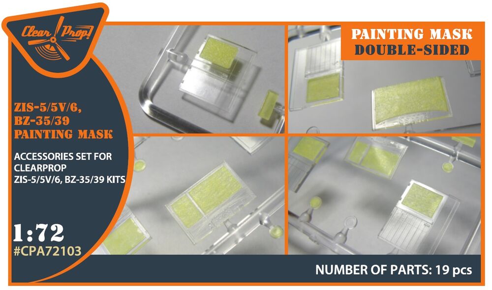 ZiS-5/5V/6/BZ35/39 painting mask for CP kits