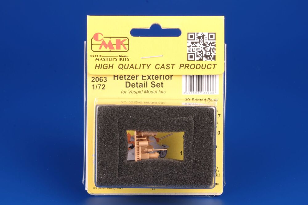 Hetzer Exterior Detail Set for Vespid Model