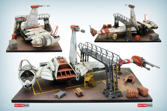 SOLUTION BOOK 28 - How to Paint Rebel Galactic Starships  (English, Castellano, Francais, Deutsch)