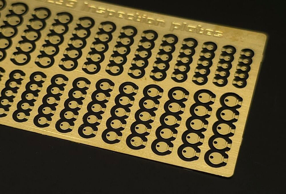 Inspection plates-round circular