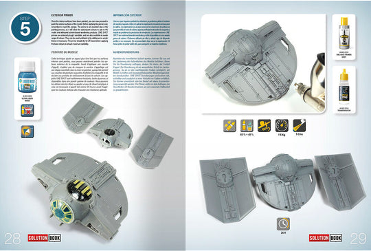 SOLUTION BOOK 05 - How to Paint Imperial Galactic Fighters (English, Castellano, Français, Deutsch)