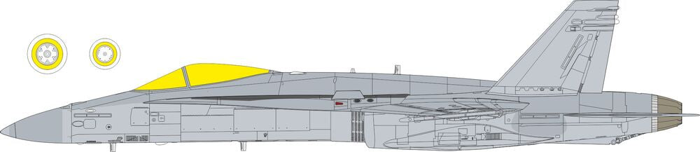 F/A-18C Tface for Eduard / Kinetic