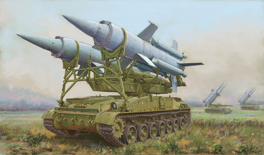 Soviet 2K11A TEL w/9M8M Missile "Krug-a"(SA-4 Ganef)