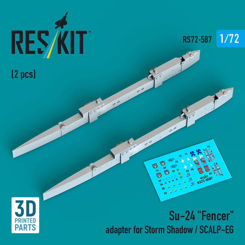 Su-24 Fencer adapter for Storm Shadow / SCALP-EG (2 pcs) (3D Printed)