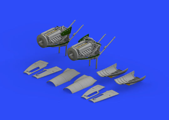 Mosquito FB Mk.VI engines for Tamiya