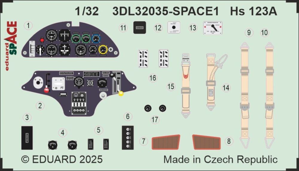 Hs 123A SPACE 1/32 for ICM