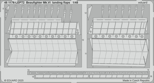 Beaufighter Mk.VI landing flaps for Revell
