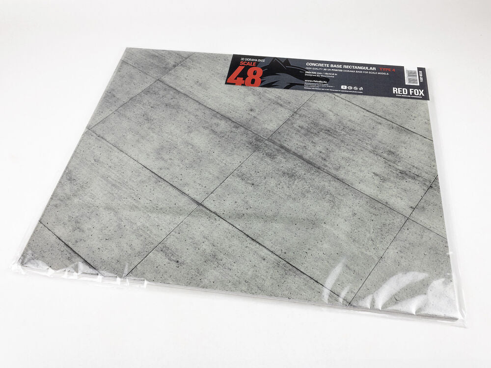 Concrete Base Rectangular Type 4 380x320mm (Universal)