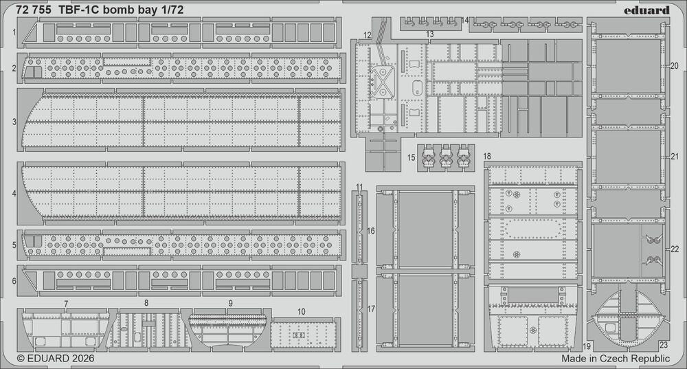 TBF-1C bomb bay for Hobby Boss